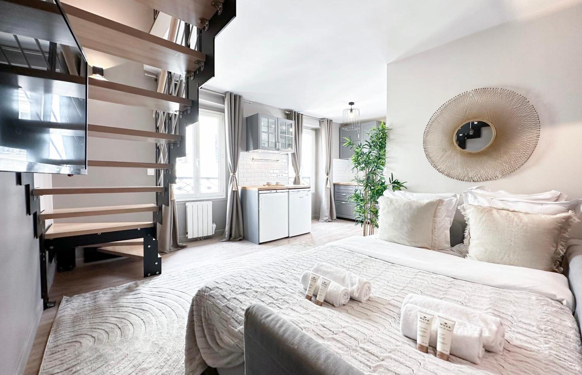 Stylish & Chic Duplex Near Eiffel Tower Lejlighed Paris Eksteriør billede