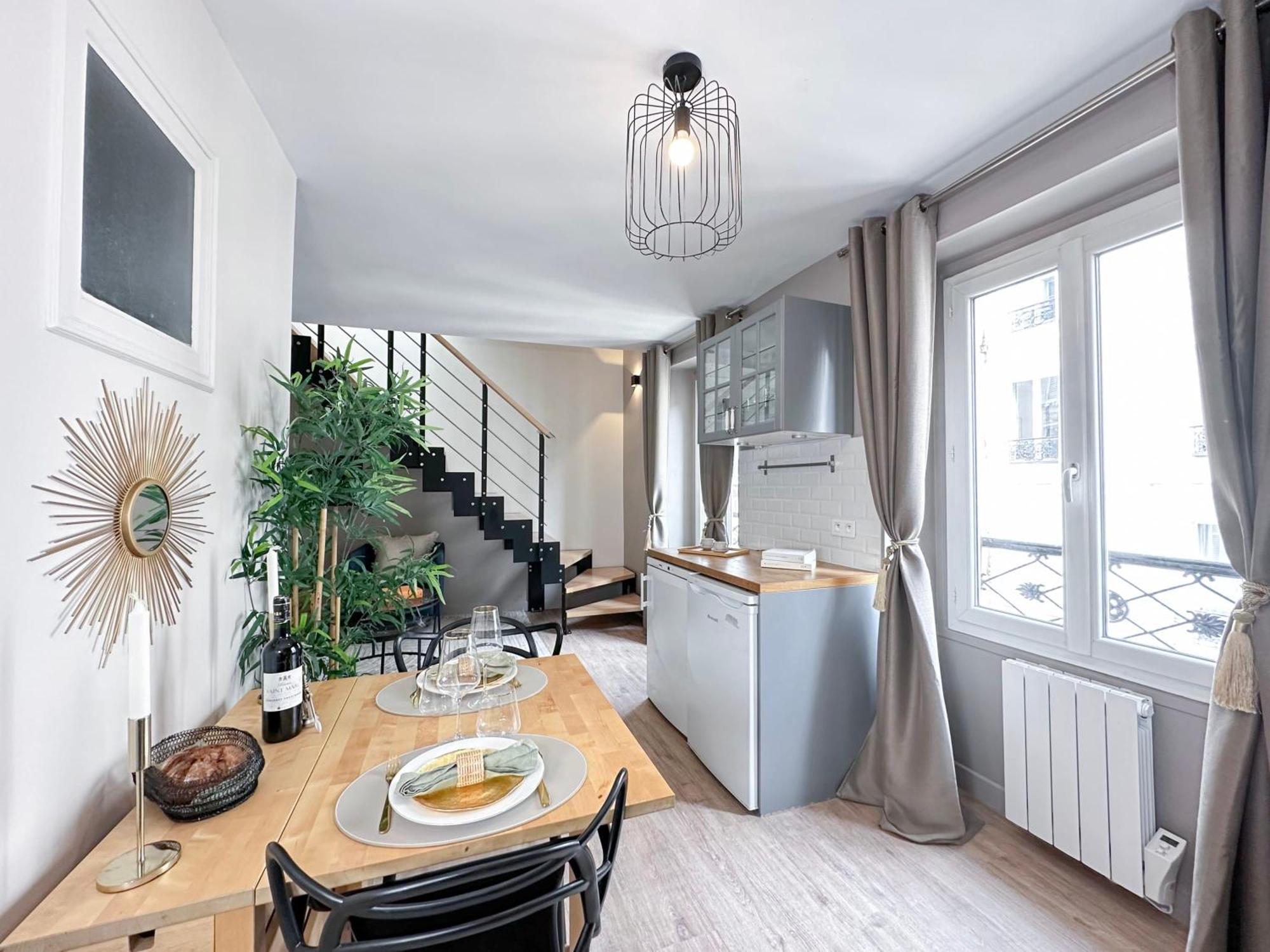 Stylish & Chic Duplex Near Eiffel Tower Lejlighed Paris Eksteriør billede