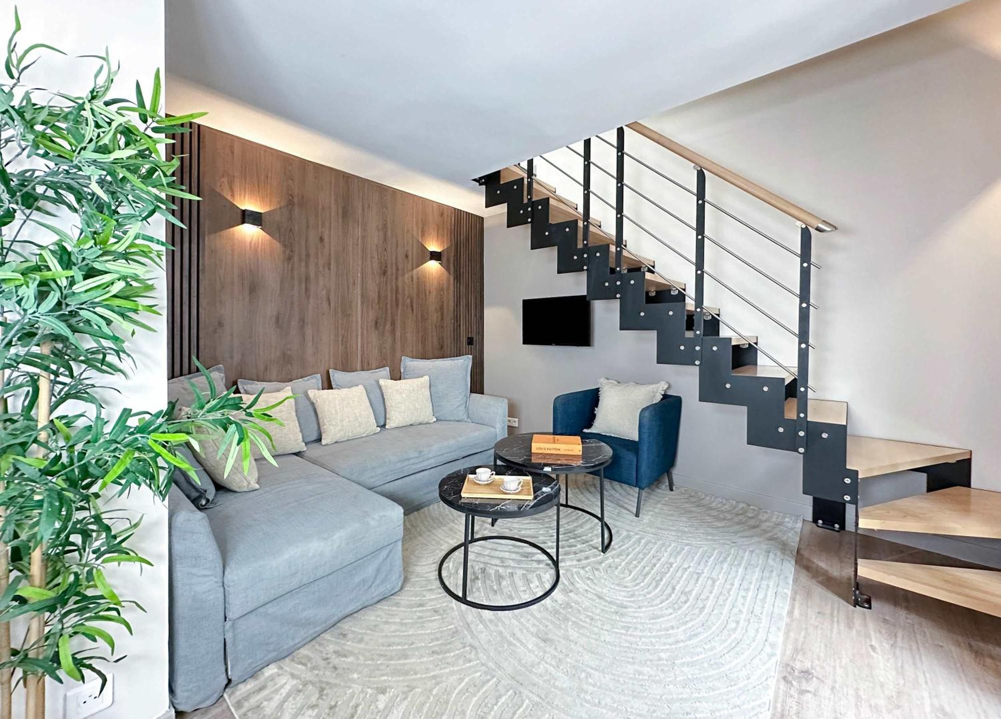 Stylish & Chic Duplex Near Eiffel Tower Lejlighed Paris Eksteriør billede
